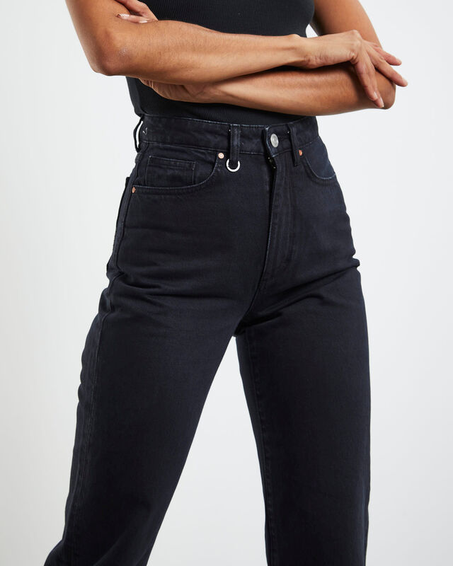 Nico Straight Jeans Total Blackout, hi-res image number null