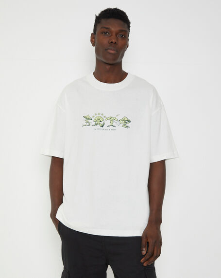 Too High Short Sleeve T-Shirt in White