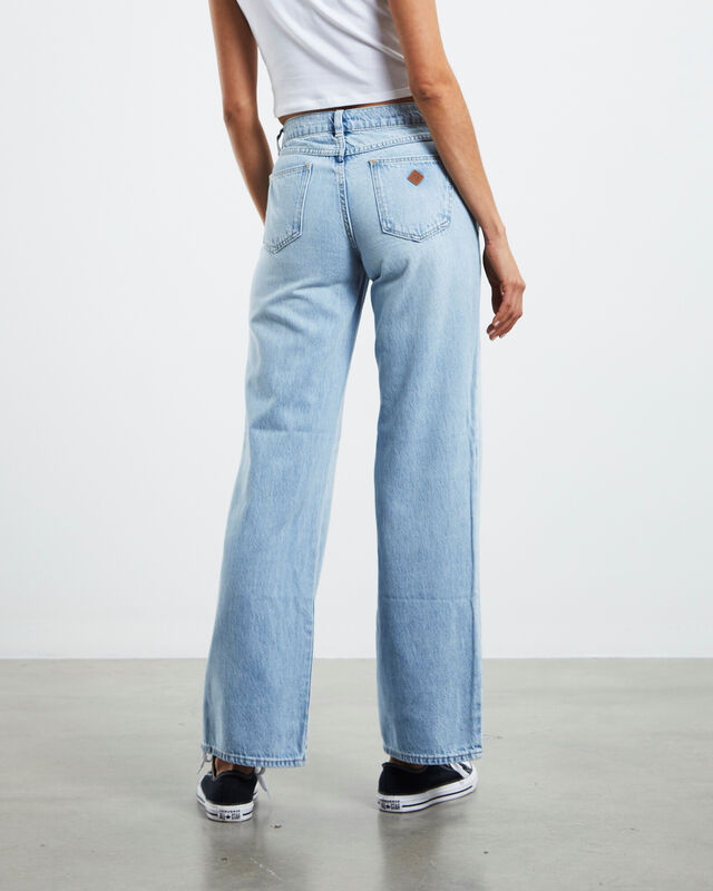 A 99 Low & Wide Jeans Kylie Organic Blue, hi-res image number null