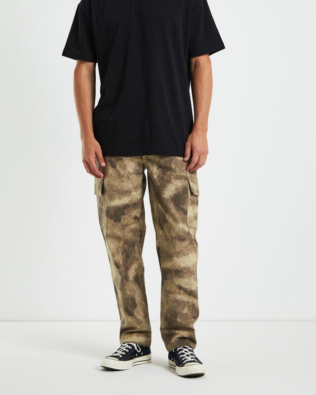 Abstract Camo Cargo Pants, hi-res image number null