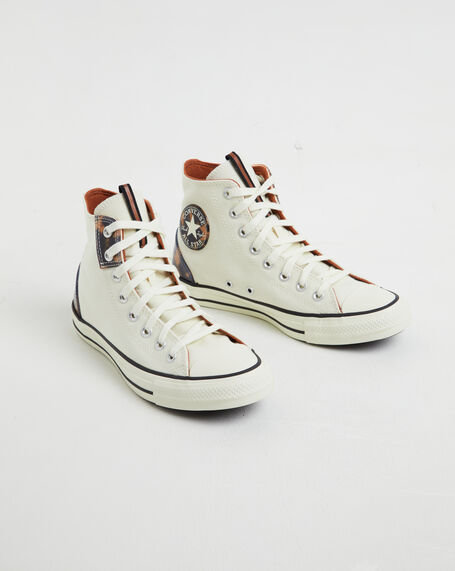 Chuck Taylor All Star Hi Top Sneakers in Tortoise White