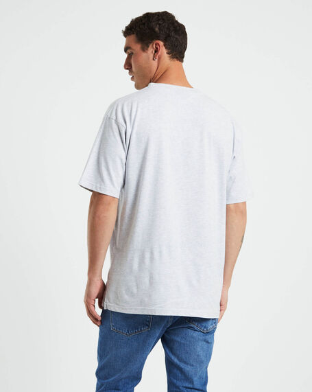 Lando Short Sleeve T-Shirt in Ice Marle Grey
