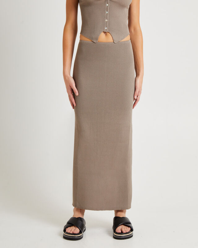Kelse Knitted Maxi Skirt, hi-res image number null