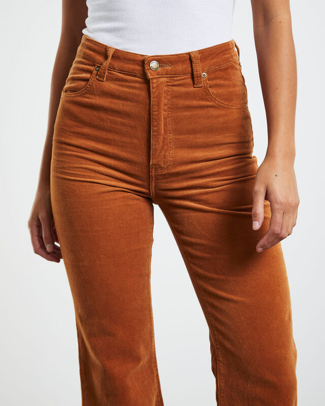 Eastcoast Flare Cord Jeans Tan, hi-res image number null