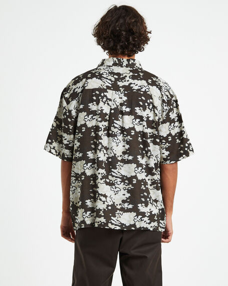 Jungle Hemp Short Sleeve T-Shirt Earth Camo
