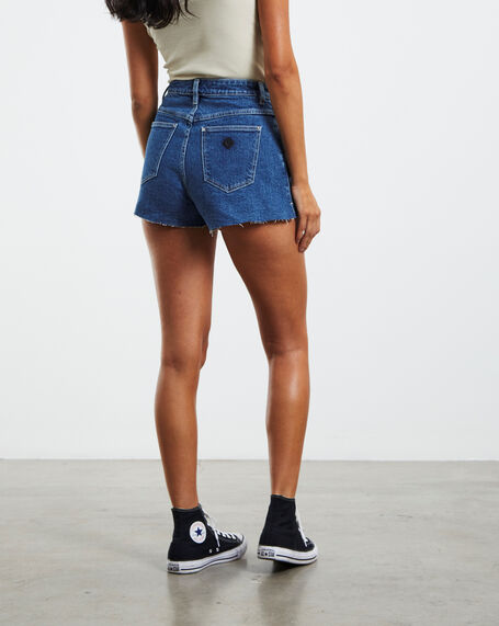 A High Relaxed Shorts Cecilia Blue