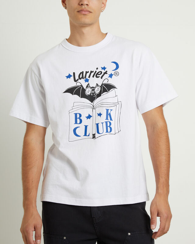 Blind As A Bat Short Sleeve T-Shirt in White, hi-res image number null