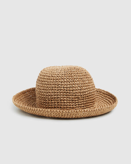 North Straw Bucket Hat Natural