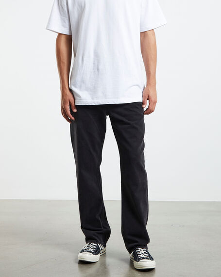 Baggy Relaxed Jeans Smoked Black