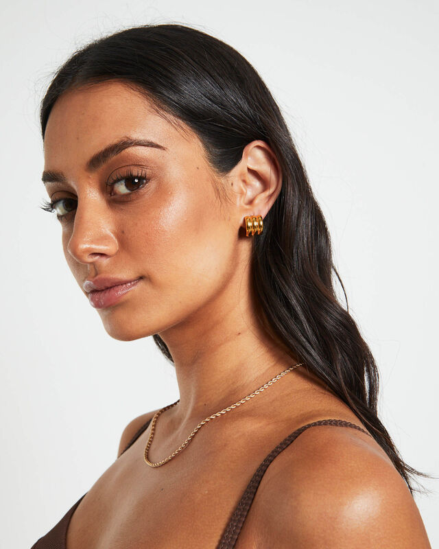 Liv Earrings in Gold, hi-res image number null