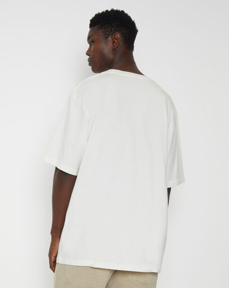 Heavy Venice Short Sleeve T-Shirt in Vintage White