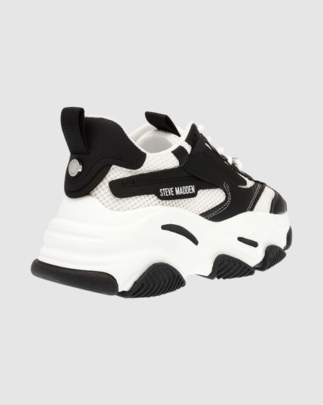 Possession-e Sustainable Sneakers White/Black