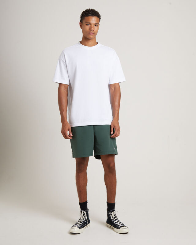 Cotton Hike Shorts in Army Green, hi-res image number null