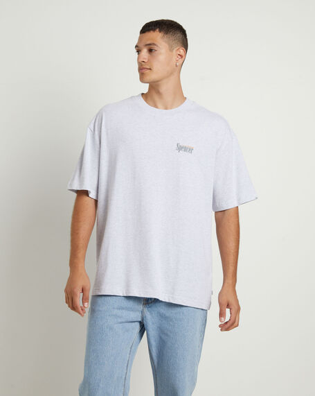 Pop Short Sleeve T-Shirt in Frost Marle Grey