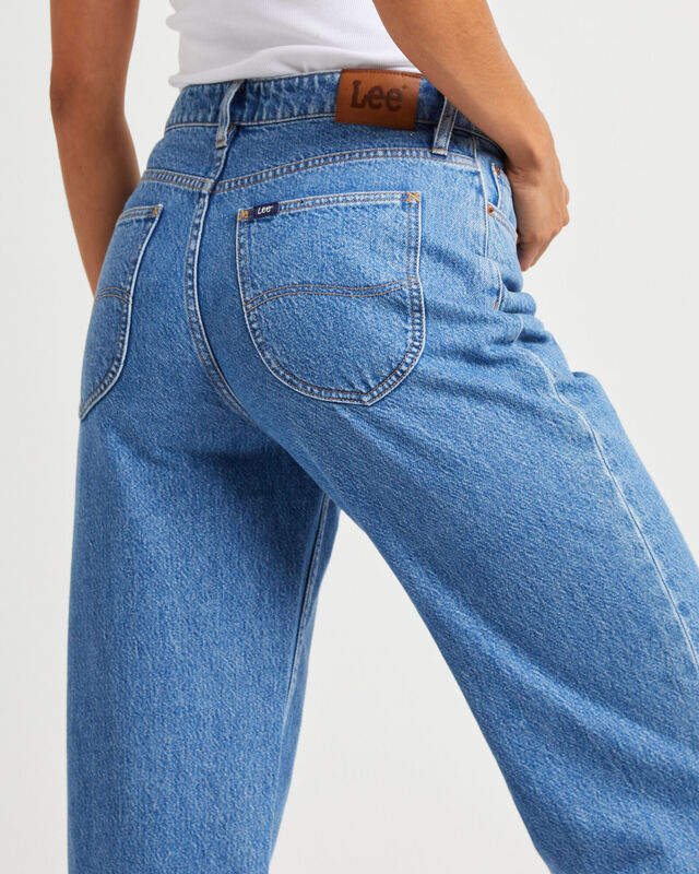 Signature Mid Baggy Jeans Next Blue, hi-res image number null