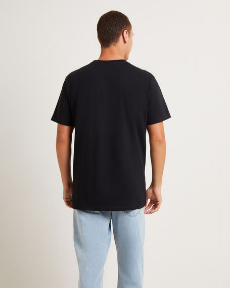 Half Dome Short Sleeve T-Shirt in Black