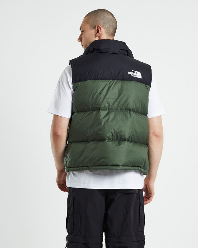96 Retro Nuptse Vest Thyme Green, hi-res image number null
