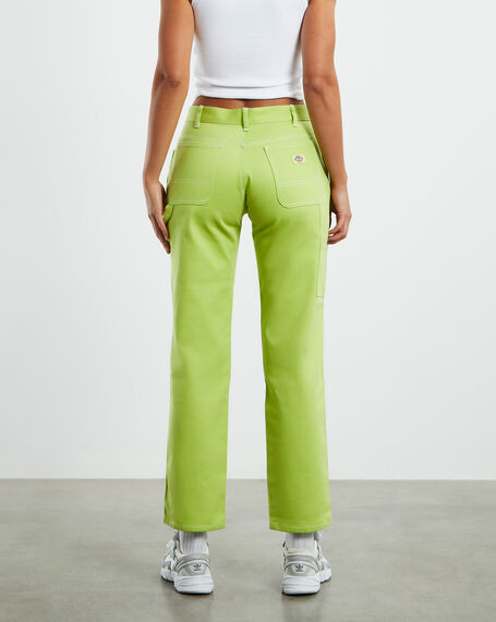 875 Washed Low Rider Pants Wild Lime
