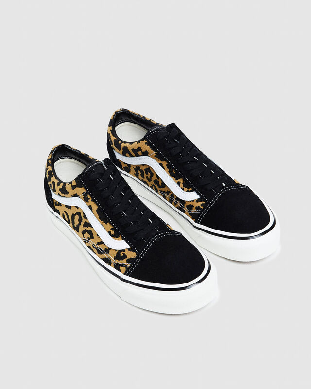 Old Skool 36 DX Sneakers Black/Tan Leopard, hi-res image number null