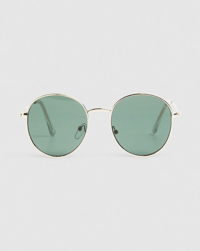 Molly Sunglasses Gold/Green, hi-res image number null