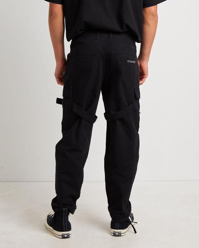 Chicane Cargo Pants in Black, hi-res image number null