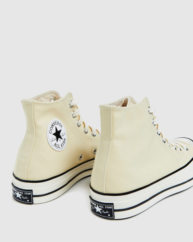 Chuck 70 No Waste Canvas High Sneakers Lemon, hi-res image number null