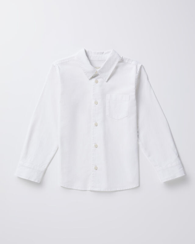 Boys Grover Long Sleeve Shirt in White, hi-res image number null