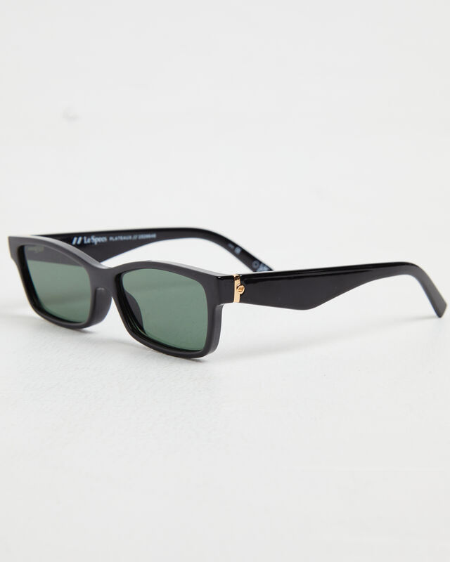 Le Sustain Plateaux Sunglasses in Black/Khaki Mono, hi-res image number null
