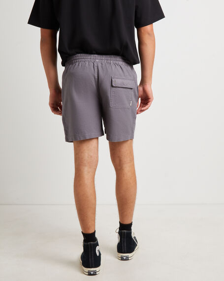 Puglia Linen Shorts in Ash