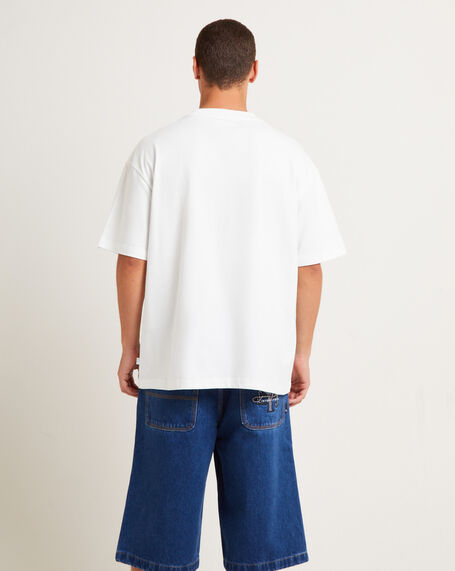 Chillies Short Sleeve T-Shirt in White