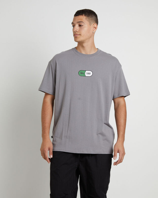 Capsule Short Sleeve T-Shirt in Grey, hi-res image number null