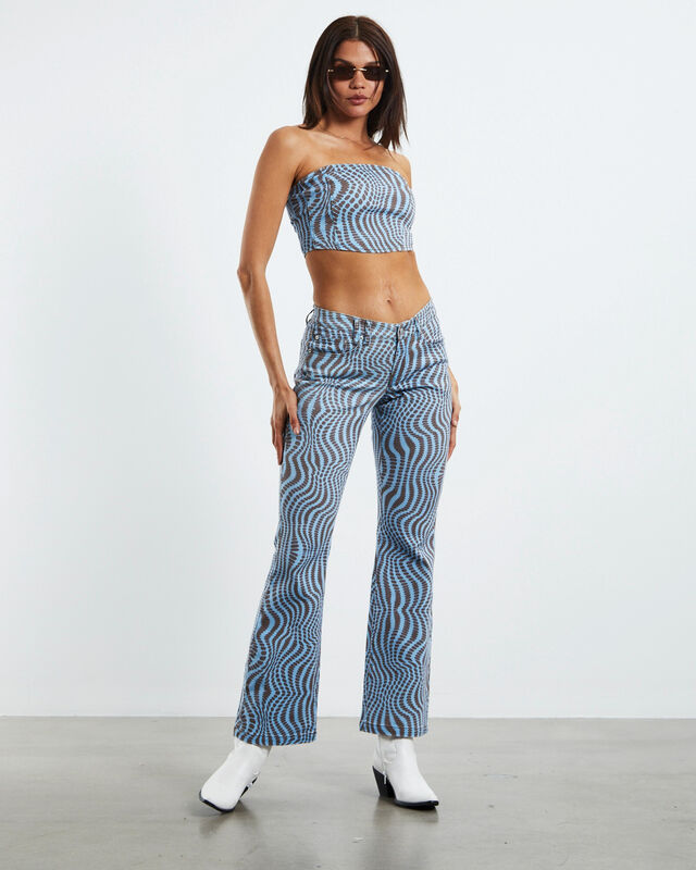 Hypnotise Low Rise Bootcut Pants Assorted, hi-res image number null