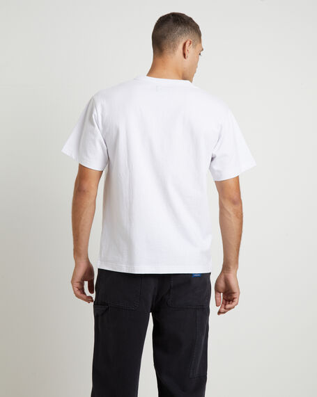 Blind As A Bat Short Sleeve T-Shirt in White