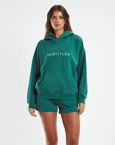 State Oversized Hoodie Green