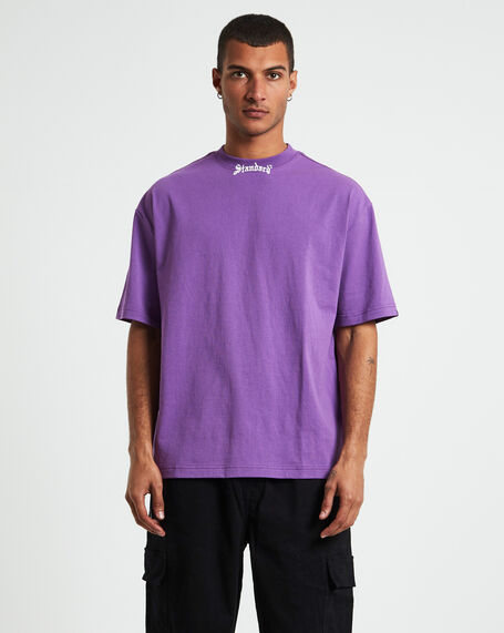 Crow T-shirt Purple