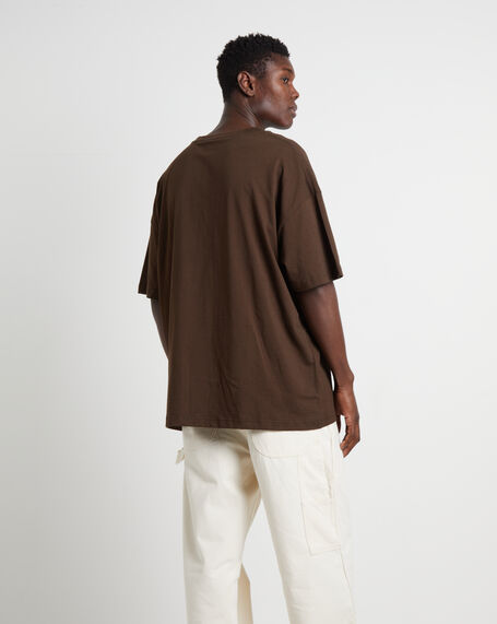 Harker 330 Short Sleeve T-Shirt in Chestnut