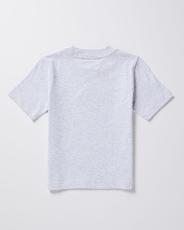 Teen Boys Court Short Sleeve T-Shirt in Frost Marle, hi-res image number null