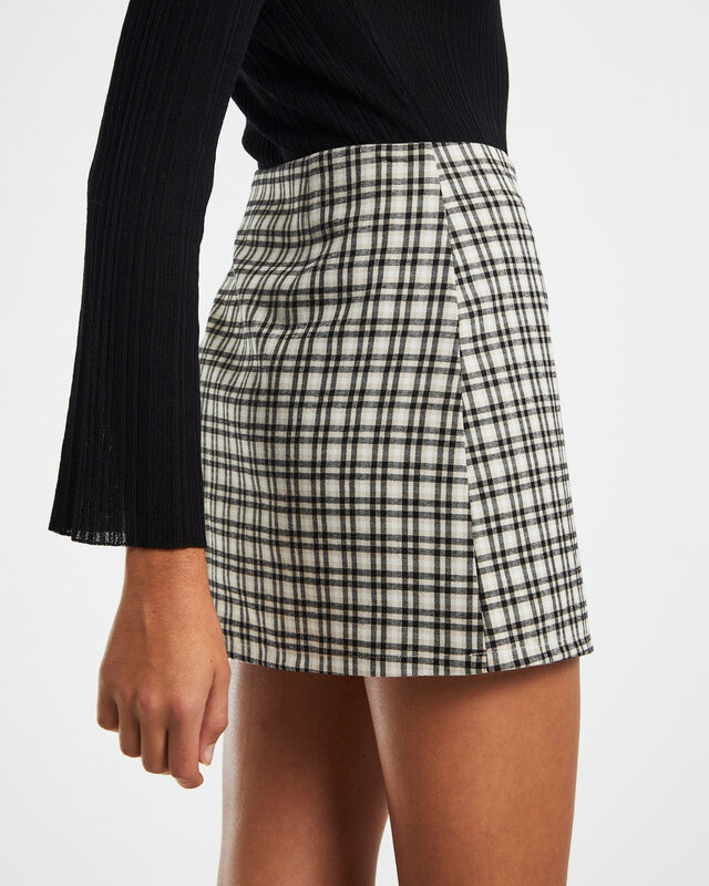 Kerby Check Mini Skirt in Assorted, hi-res image number null
