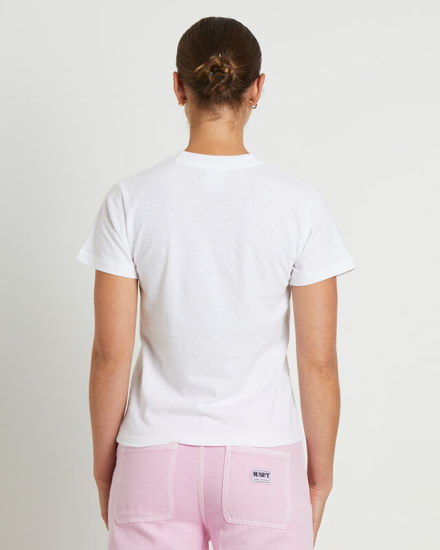 Juju Sweats Baby Tee in White, hi-res image number null