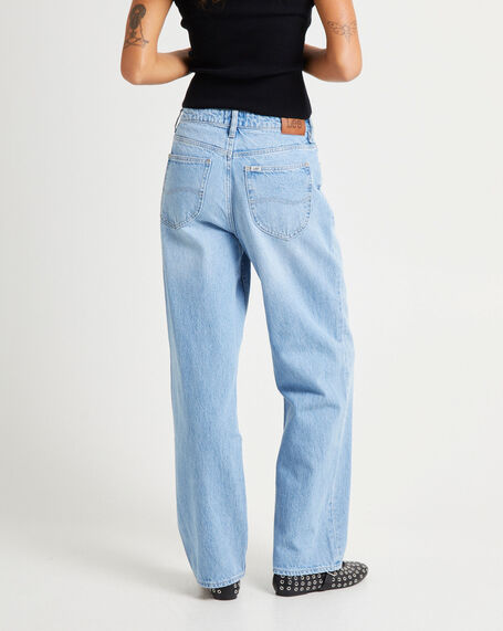 90s Mid Baggy Jeans Lakeside Blue
