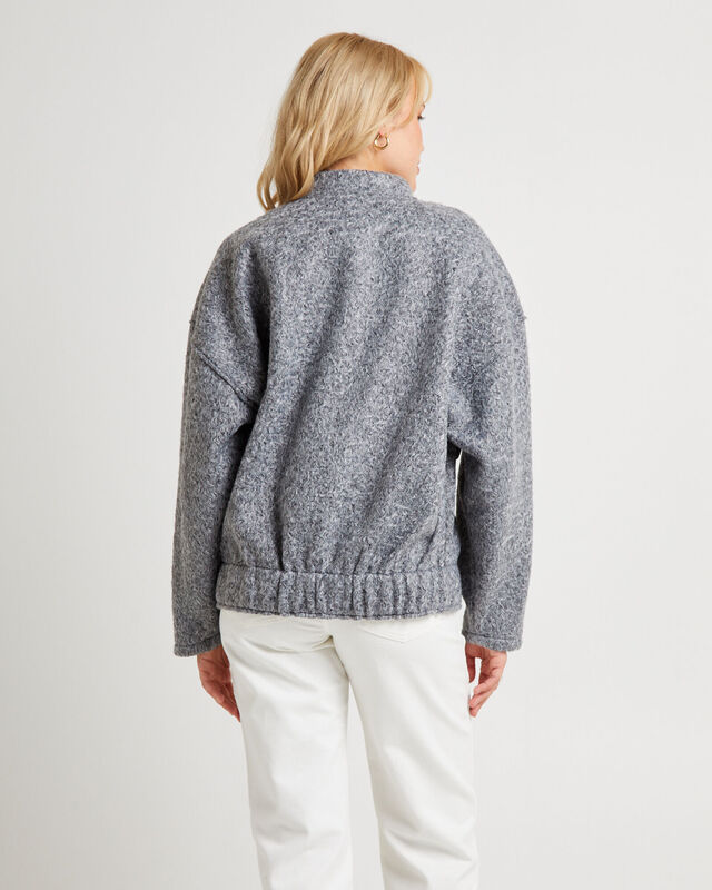 Boucle Bomber Jacket, hi-res image number null