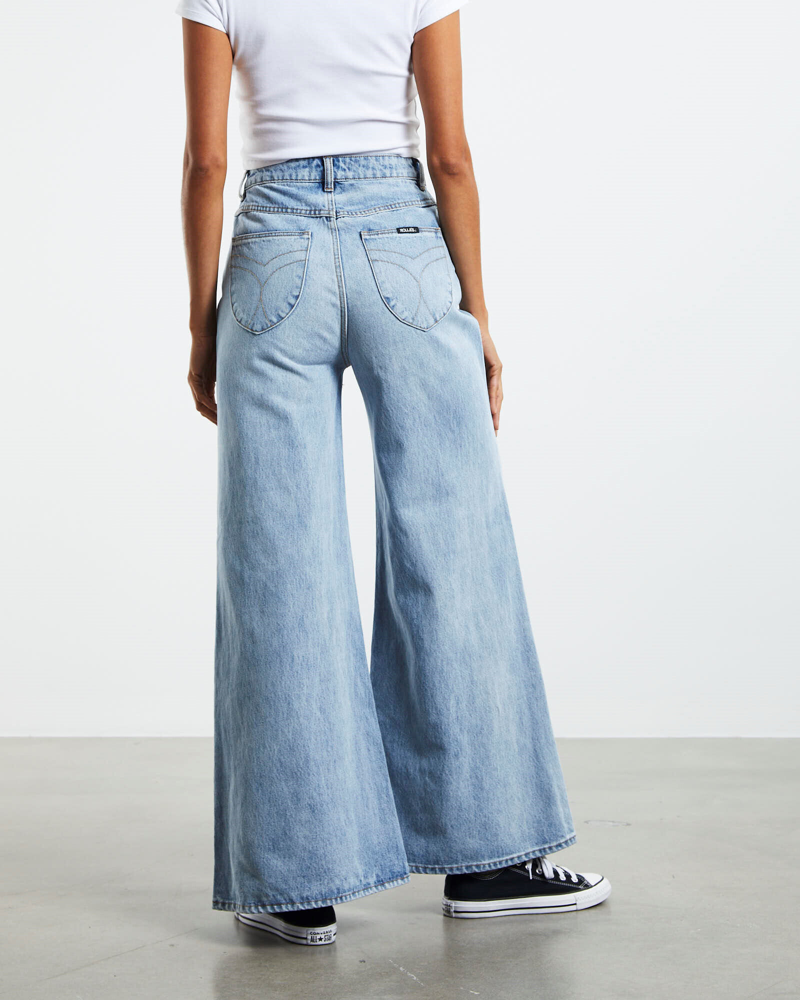 ROLLAS Elle A-Line Amy Organic Jeans Blue | General Pants