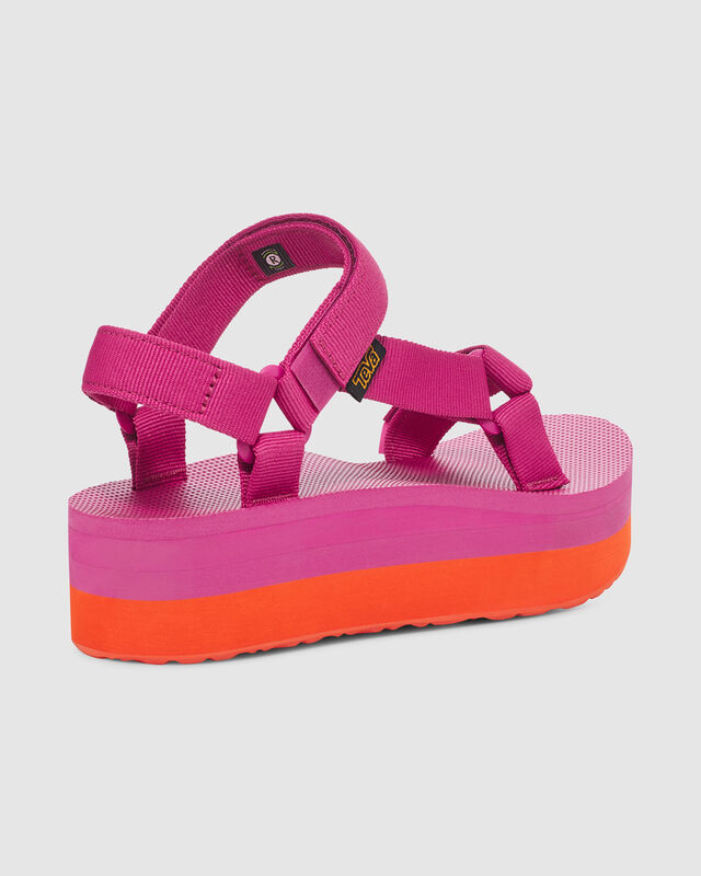 Women's Flatform Universal Sandals in Rose/Violet/Orange, hi-res image number null