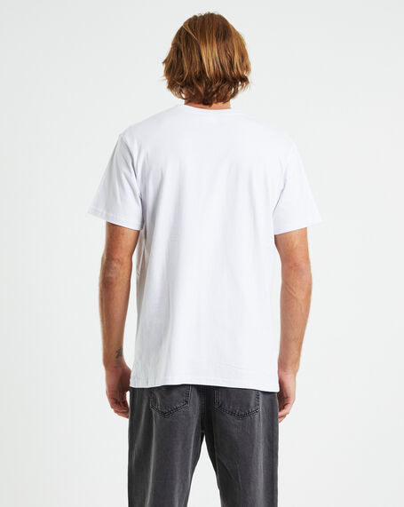 Sound System Short Sleeve T-Shirt White