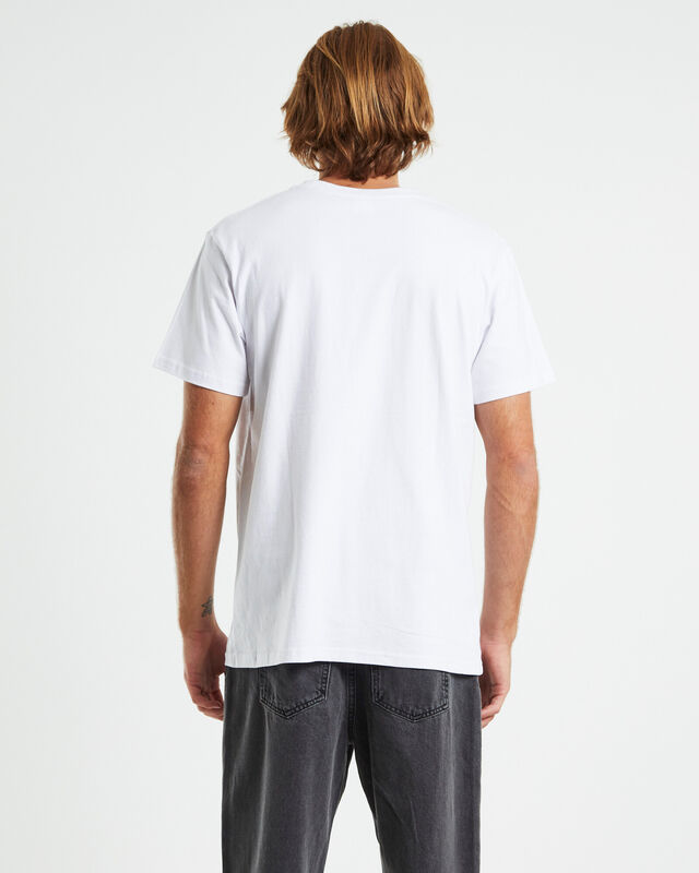 Sound System Short Sleeve T-Shirt White, hi-res image number null