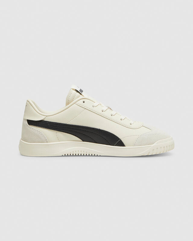 Puma Club 5V5 SD Vapor Sneakers in Ivory/Black, hi-res image number null