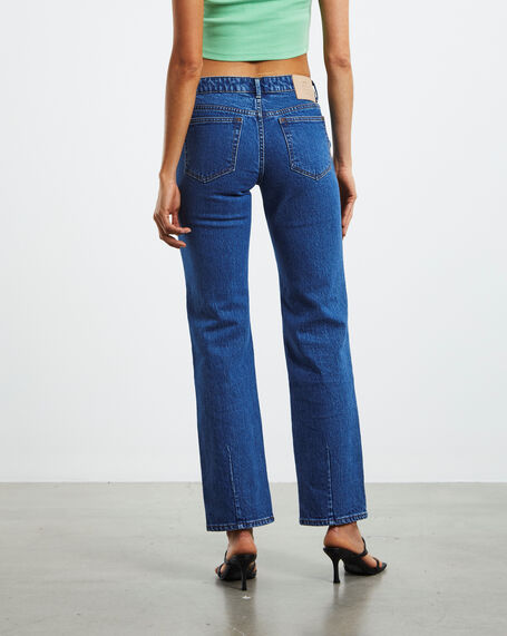 Mia Straight Jeans French Blue