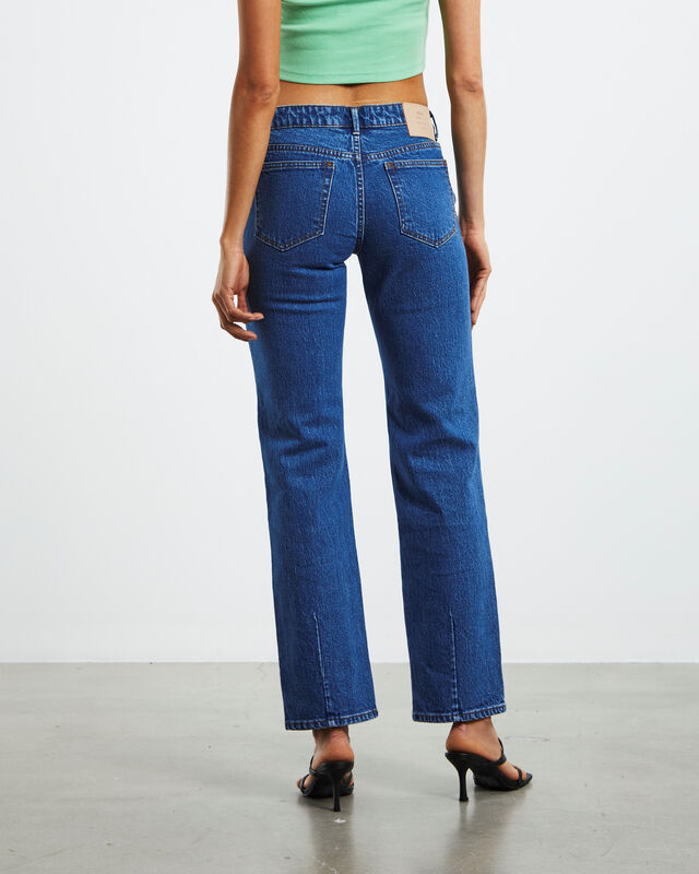 Mia Straight Jeans French Blue, hi-res image number null