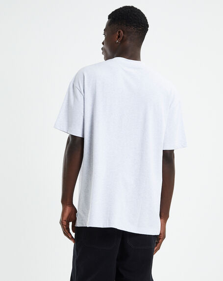 Court Short Sleeve T-Shirt Frost Marle Grey