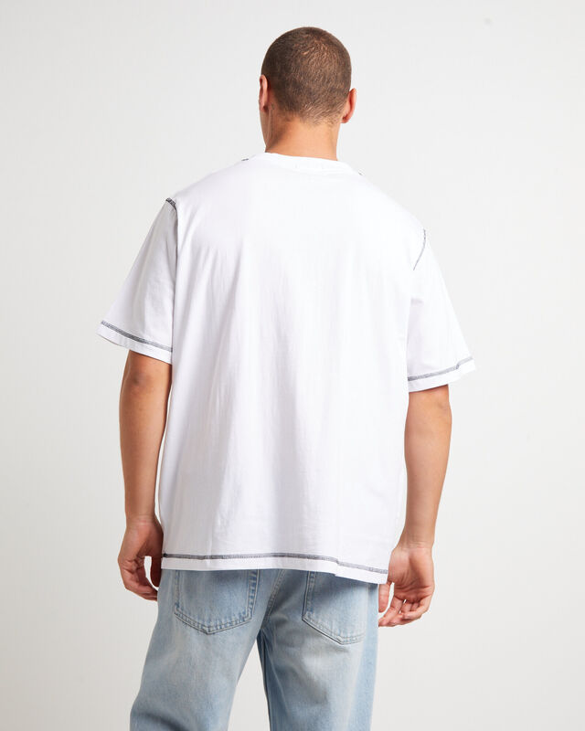Samo Neuw Short Sleeve T-Shirt in White, hi-res image number null